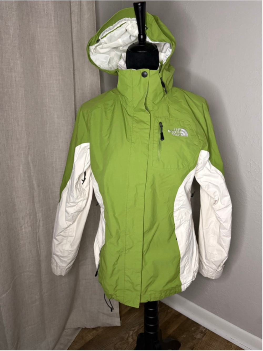 Women's The North Face Ski & Snow Jacket M Green White